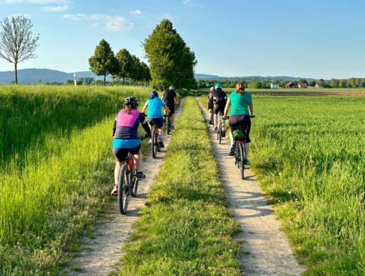 Die Gruppe beim ersten Radtreff 2024